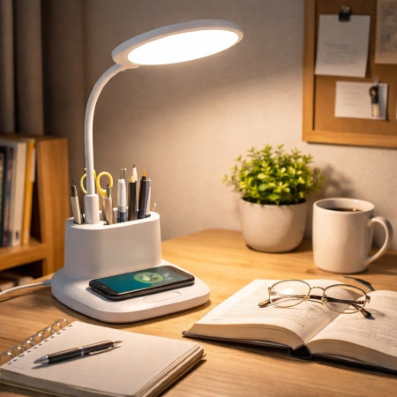 YG-8049D Portable USB Rechargeable LED Folding Desk Reading Table Lamp